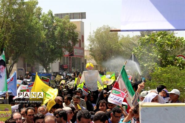 راهپیمایی روز جهانی قدس دربوشهر -2