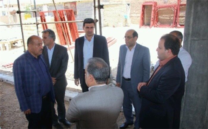 بازدید مدیر کل آموزش و پرورش استان یزد از روند پروژه های مدارس در حال ساخت شهرستان مهریز