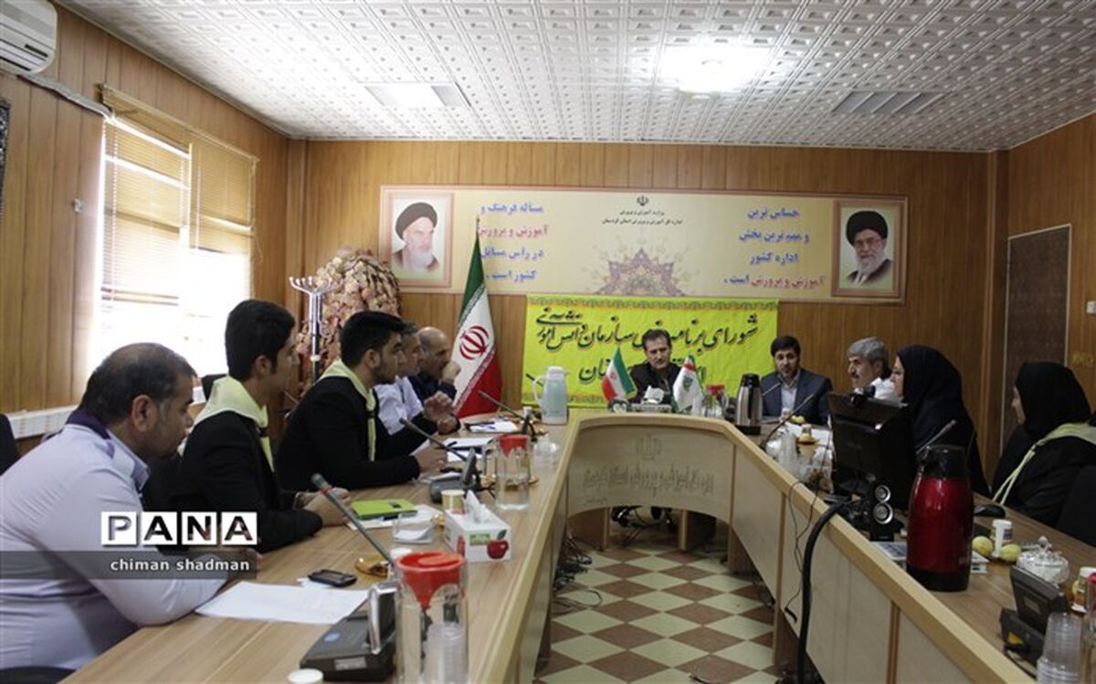 جلسه شورای برنامه ریزی سازمان دانش آموزی استان کردستان برگزار شد