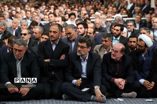 دیدار رئیس و نمایندگان مجلس شورای اسلامی با مقام معظم رهبری