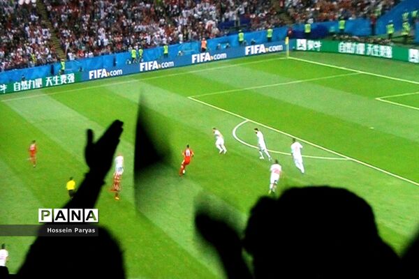 پخش مسابقه ایران و اسپانیا در برج میلاد