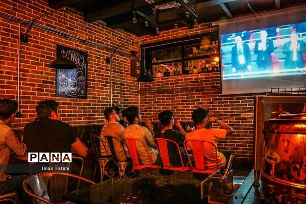 تب و تاب بازی ایران و اسپانیا در شهر