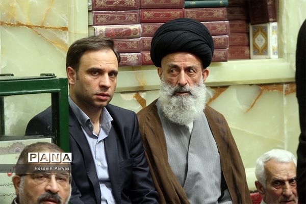 مراسم تشییع مرحوم حجت الاسلام‌سیدعلی اکبرحسینی