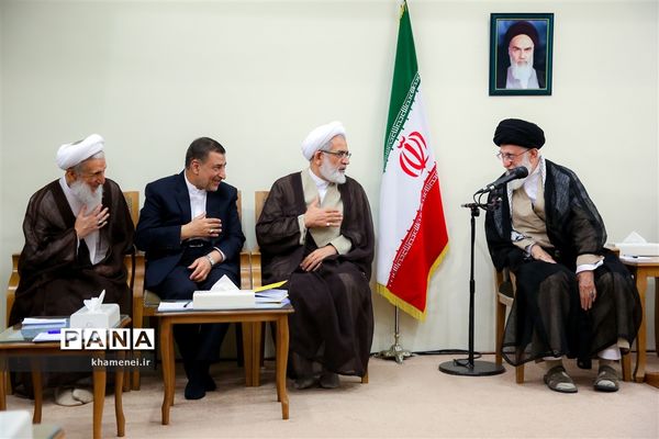 دیدار رئیس و مسئولان قوه قضائیه با رهبر کبیر انقلاب
