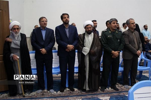 مراسم گرامیداشت شهدای هفت تیر و قوه قضاییه در اسلامشهر