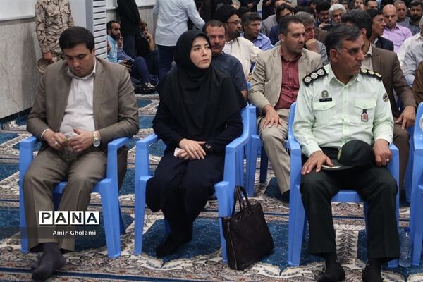 مراسم گرامیداشت شهدای هفت تیر و قوه قضاییه در اسلامشهر