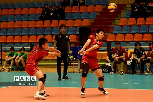 مسابقات قهرمانی والیبال نوجوانان آسیا در تبریز/ژاپن 3 -0– چین