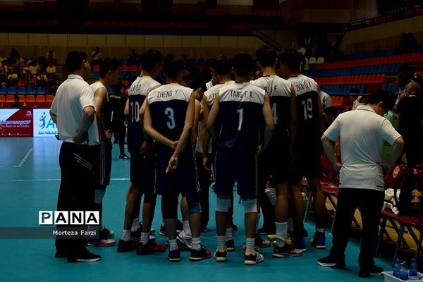 مسابقات قهرمانی والیبال نوجوانان آسیا در تبریز/ژاپن 3 -0– چین