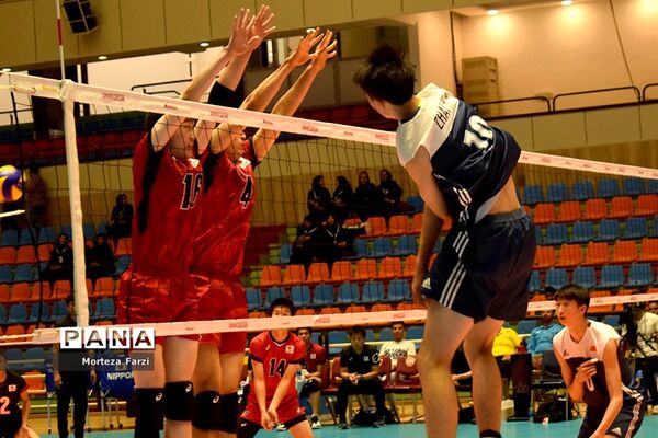 مسابقات قهرمانی والیبال نوجوانان آسیا در تبریز/ژاپن 3 -0– چین