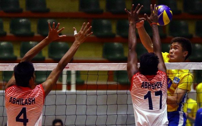 والیبال قهرمانی نوجوانان آسیا؛ هند به صدر جدول چسبید