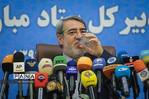 نشست خبری وزیر کشور