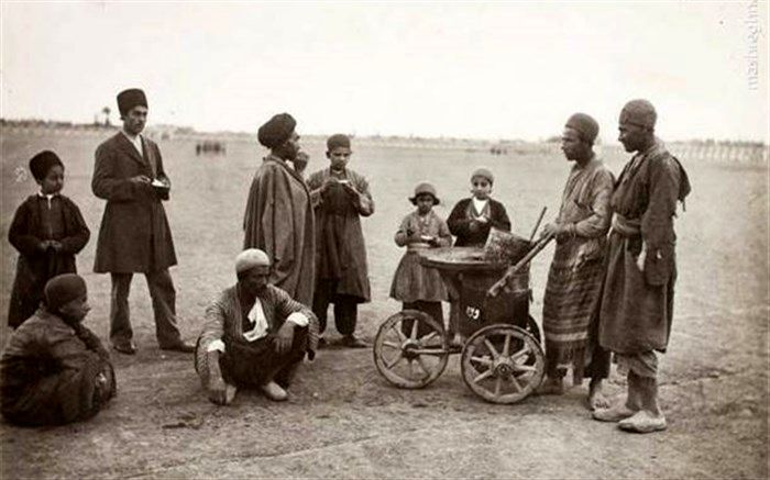 تصویر/ یخ‌در بهشت‌فروشی در سال ۱۲۷۲