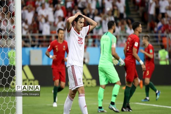 دیدار تیم های ایران و پرتغال در جام جهانی 2018 روسیه