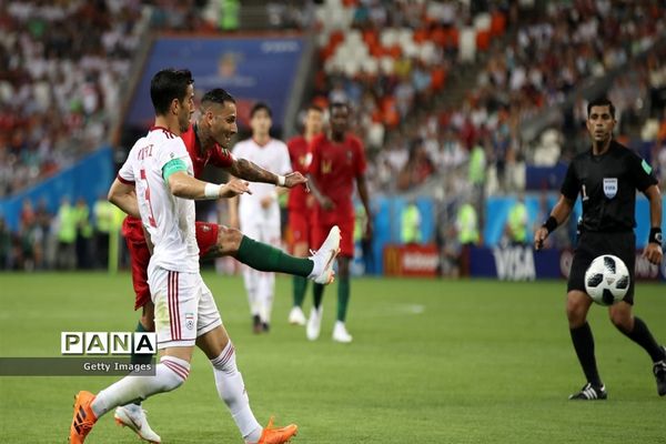 دیدار تیم های ایران و پرتغال در جام جهانی 2018 روسیه