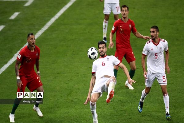 دیدار تیم های ایران و پرتغال در جام جهانی 2018 روسیه