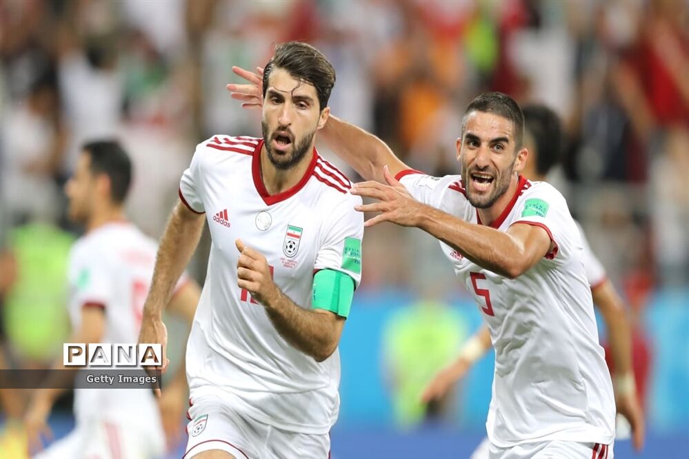 دیدار تیم های ایران و پرتغال در جام جهانی 2018 روسیه