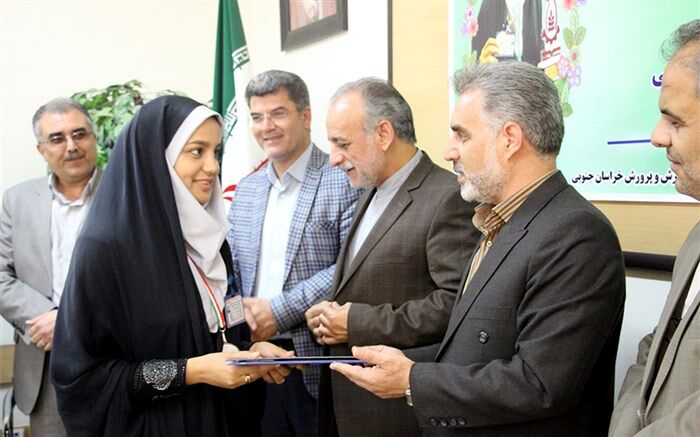 کسب مقام دوم کشور توسط هنر جوی قاینی
