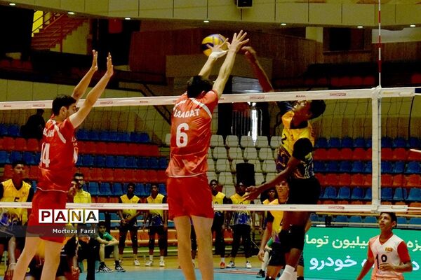 مسابقات قهرمانی والیبال نوجوانان آسیا در تبریز؛ ایران- سریلانکا