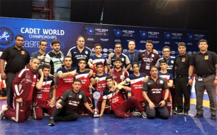 کشتی آزاد نوجوانان ایران قهرمان جهان شد