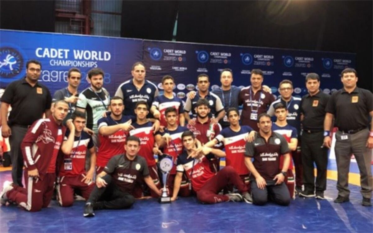 کشتی آزاد نوجوانان ایران قهرمان جهان شد