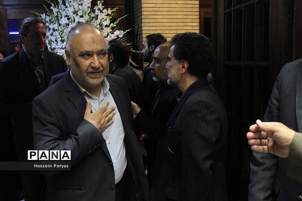 مراسم ترحیم پدر مصطفی تاج‌زاده