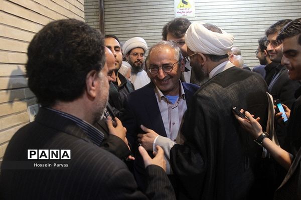 مراسم ترحیم پدر مصطفی تاج‌زاده