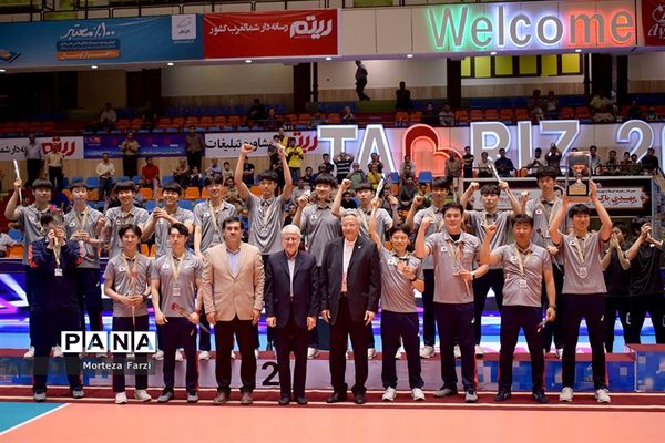 قهرمانی ژاپن در مسابقات والیبال نوجوانان آسیا