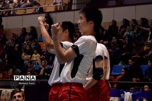 فینال رقابت های والیبال نوجوانان آسیا