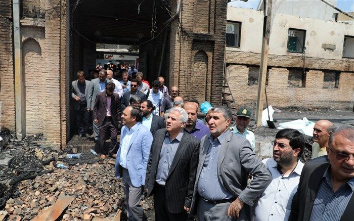 آسیب بخش‌هایی از مسجد جامع ساری، جبران‌ناپذیر است