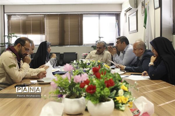 جلسه برگزاری اردوی استانی پیشتازان