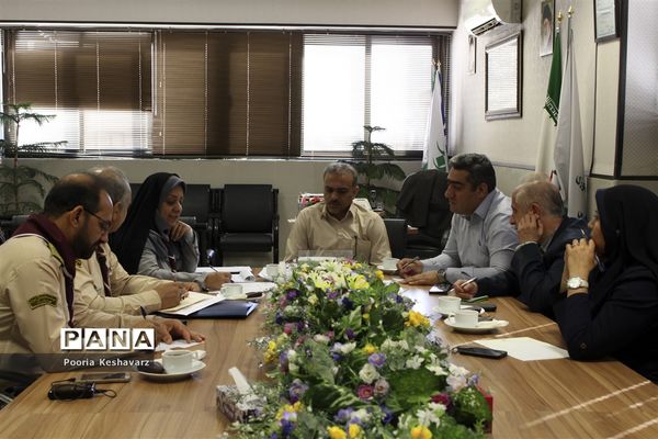 جلسه برگزاری اردوی استانی پیشتازان