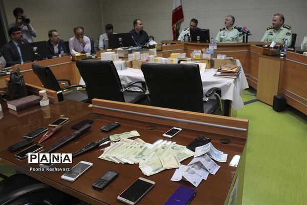 نشست خبری فرمانده نیروی انتظامی استان فارس