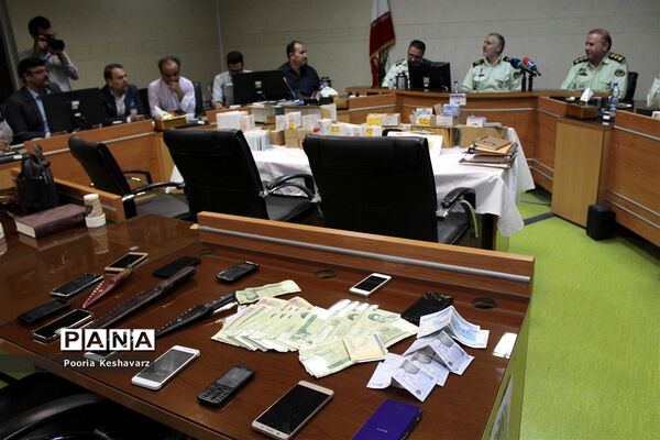 نشست خبری فرمانده نیروی انتظامی استان فارس