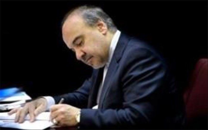 وزیر ورزش و جوانان خواستار تقدیر از استاندار همدان شد