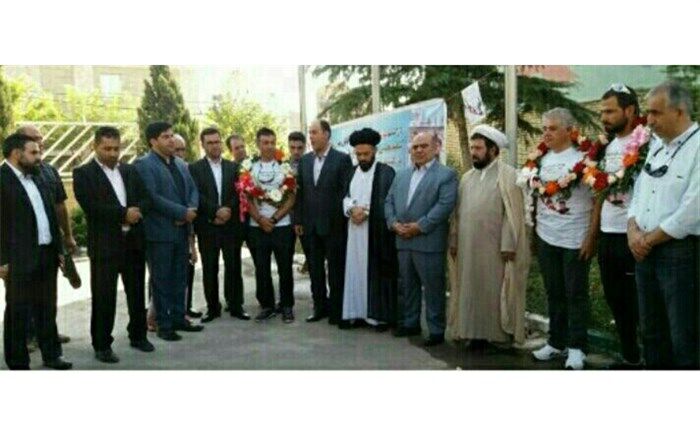 مراسم استقبال ازسفیران صلح درشهرقدس