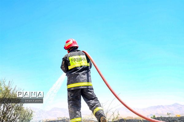 آتش سوزی در مراتع سنندج