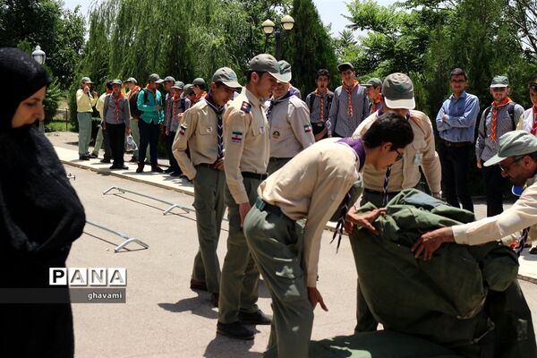 اردوی یک روزه استانی پیشتازان پسر استان زنجان