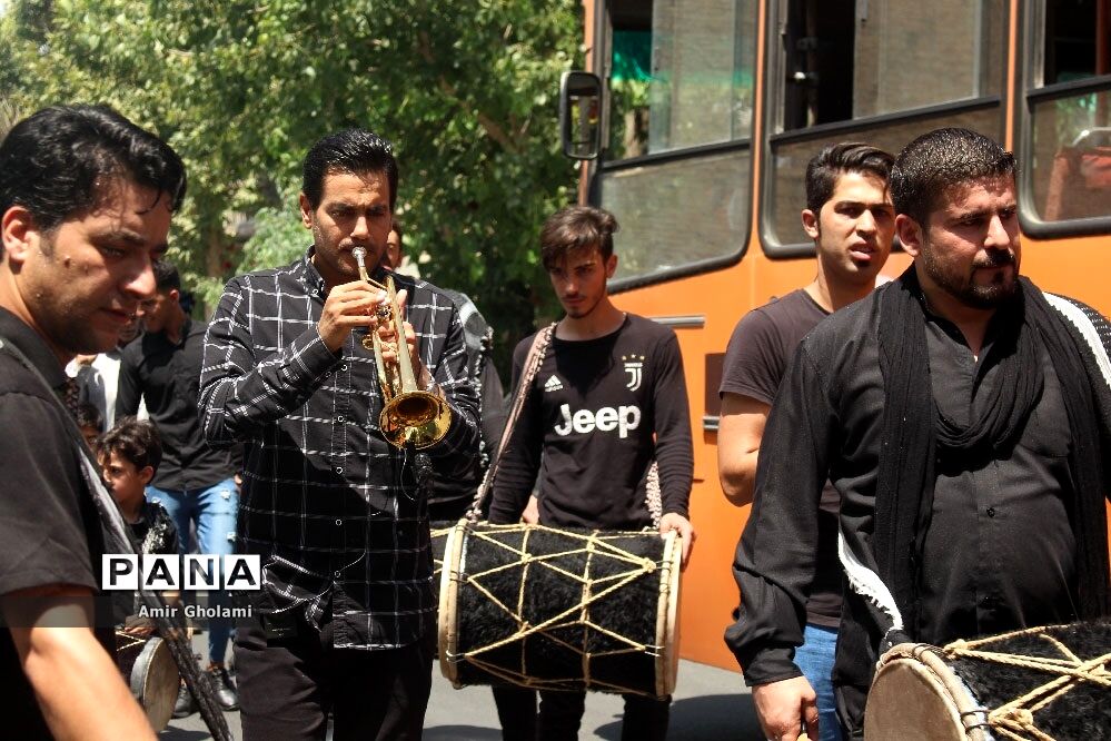 عزاداری اهالی چهاردانگه به مناسبت شهادت امام  جعفر صادق (ع)