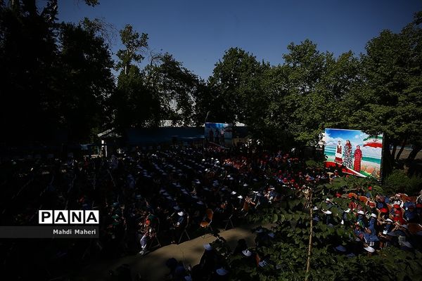 پانزدهمین  اردوی ملی دانش‌آموزان دختر مناطق مرزی کشور