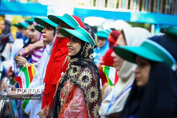 پانزدهمین  اردوی ملی دانش‌آموزان دختر مناطق مرزی کشور