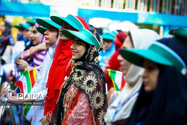 پانزدهمین  اردوی ملی دانش‌آموزان دختر مناطق مرزی کشور