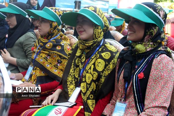 پانزدهمین اردوی ملی دانش‌آموزان دختر مناطق مرزی کشور