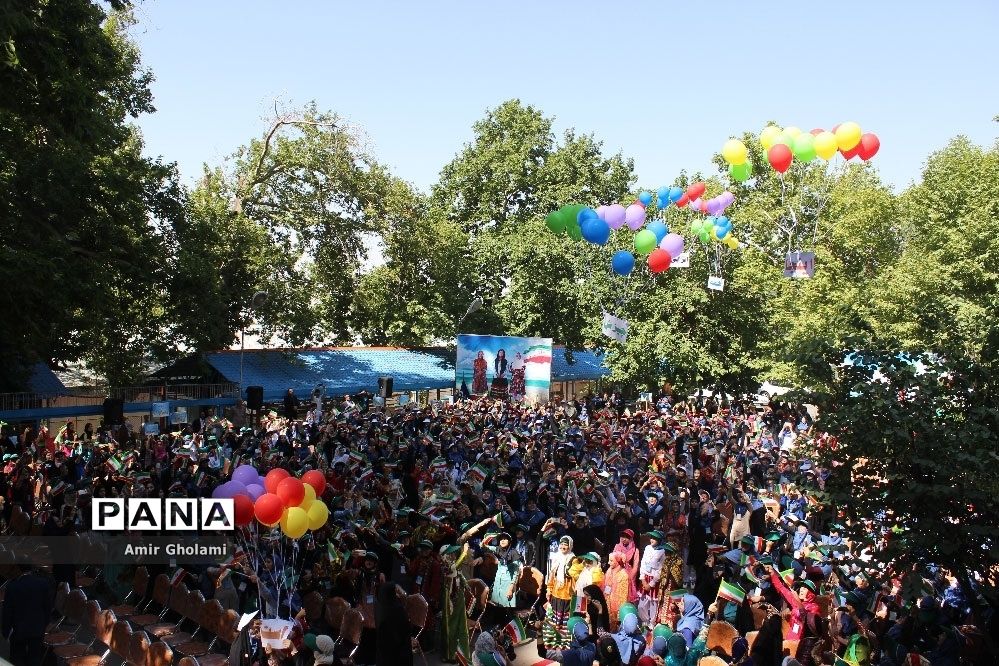 پانزدهمین اردوی ملی دانش‌آموزان دختر مناطق مرزی کشور