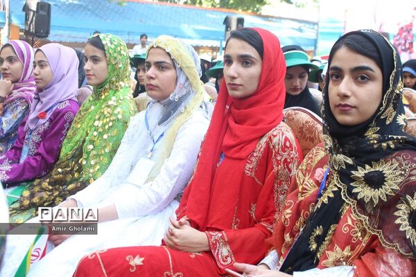 پانزدهمین اردوی ملی دانش‌آموزان دختر مناطق مرزی کشور