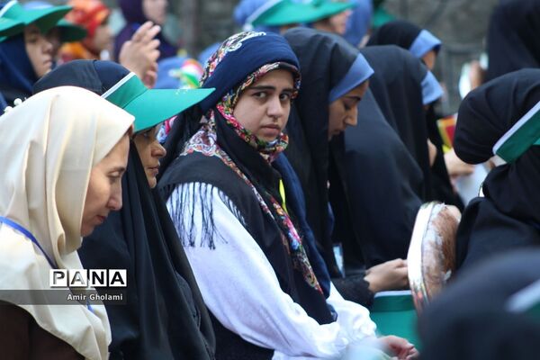 پانزدهمین اردوی ملی دانش‌آموزان دختر مناطق مرزی کشور