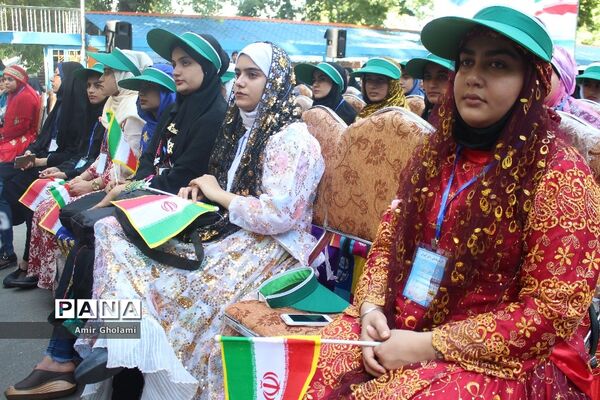 پانزدهمین اردوی ملی دانش‌آموزان دختر مناطق مرزی کشور
