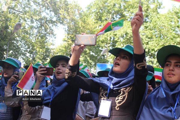 پانزدهمین اردوی ملی دانش‌آموزان دختر مناطق مرزی کشور