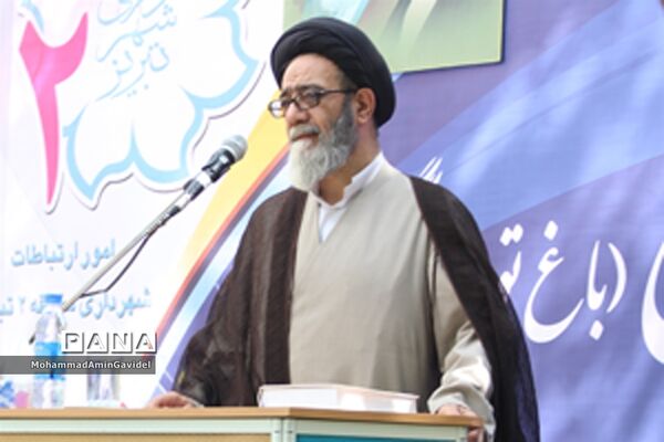 مراسم  بهره برداری از پارک قازان (باغ توت گلگشت) در تبریز