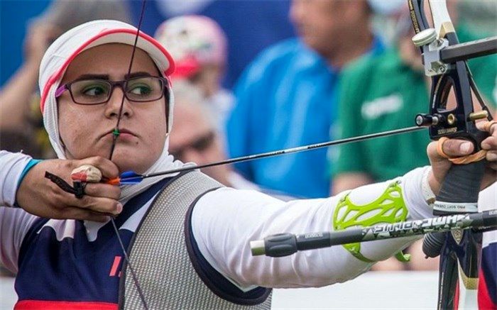 جام جهانی تیراندازی با کمان؛ زهرا نعمتی حذف شد