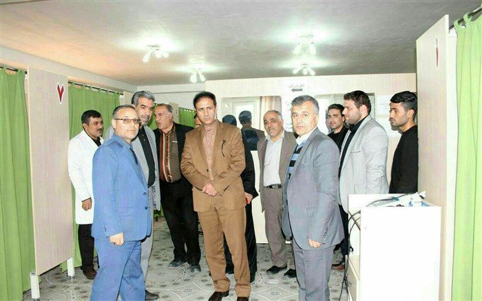 بازدید مدیرکل تعاون و پشتیبانی آموزش و پرورش از درمانگاه فرهنگی نظرآباد و بیمارستان هشتگرد